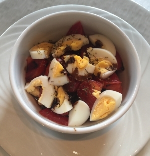 Special vegetarian food cooked fresh for me at the Domain (Photo credit: Sumi_Sumilier)