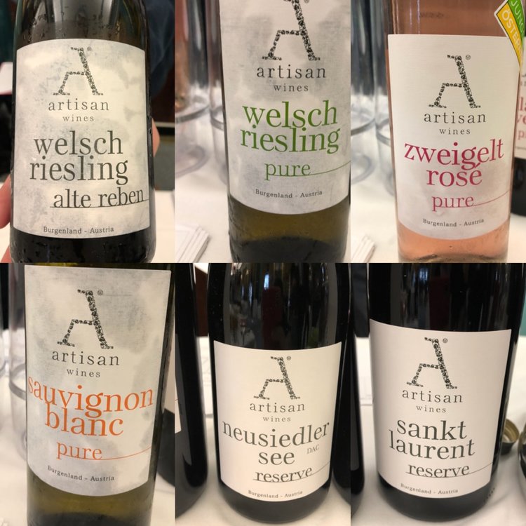 Exploring the Artisan Range of wines. Some of the impressive wines tasted by Sumi (Photo credit: Sumi Sarma)