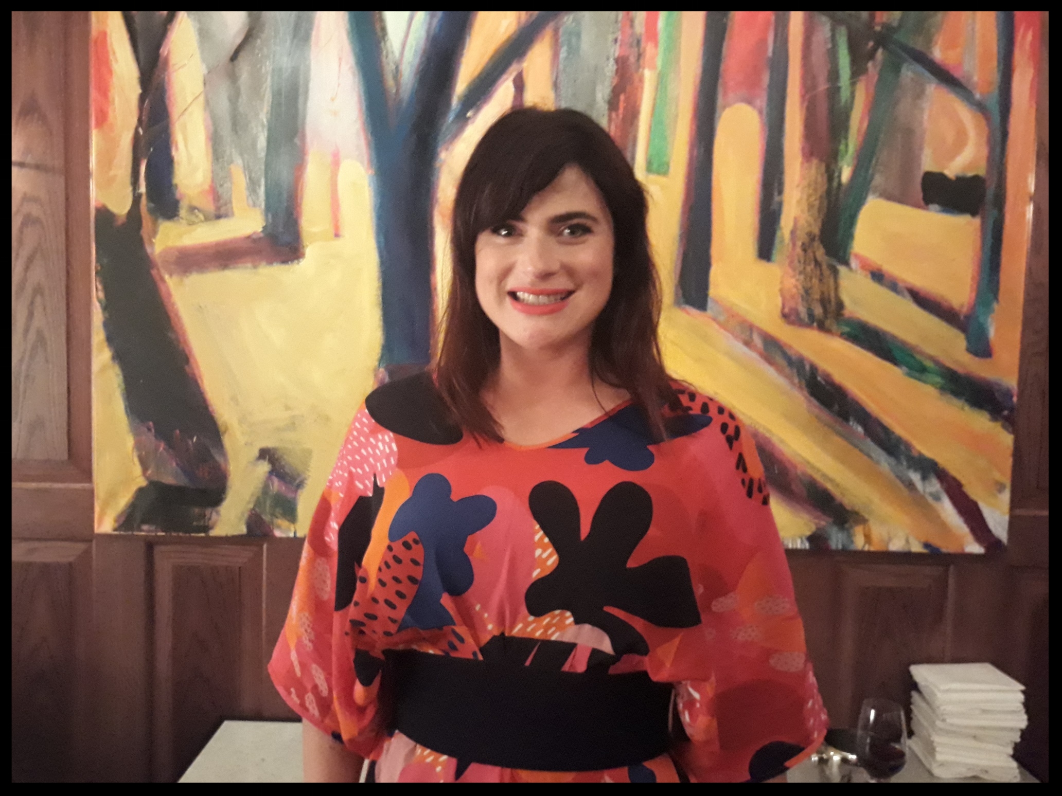 Senior Winemaker Natalie Christensen was in London to talk about vintage 2017 and to conduct tastings of Barrel samples of select blocks (Image credit : Phillips Hill)