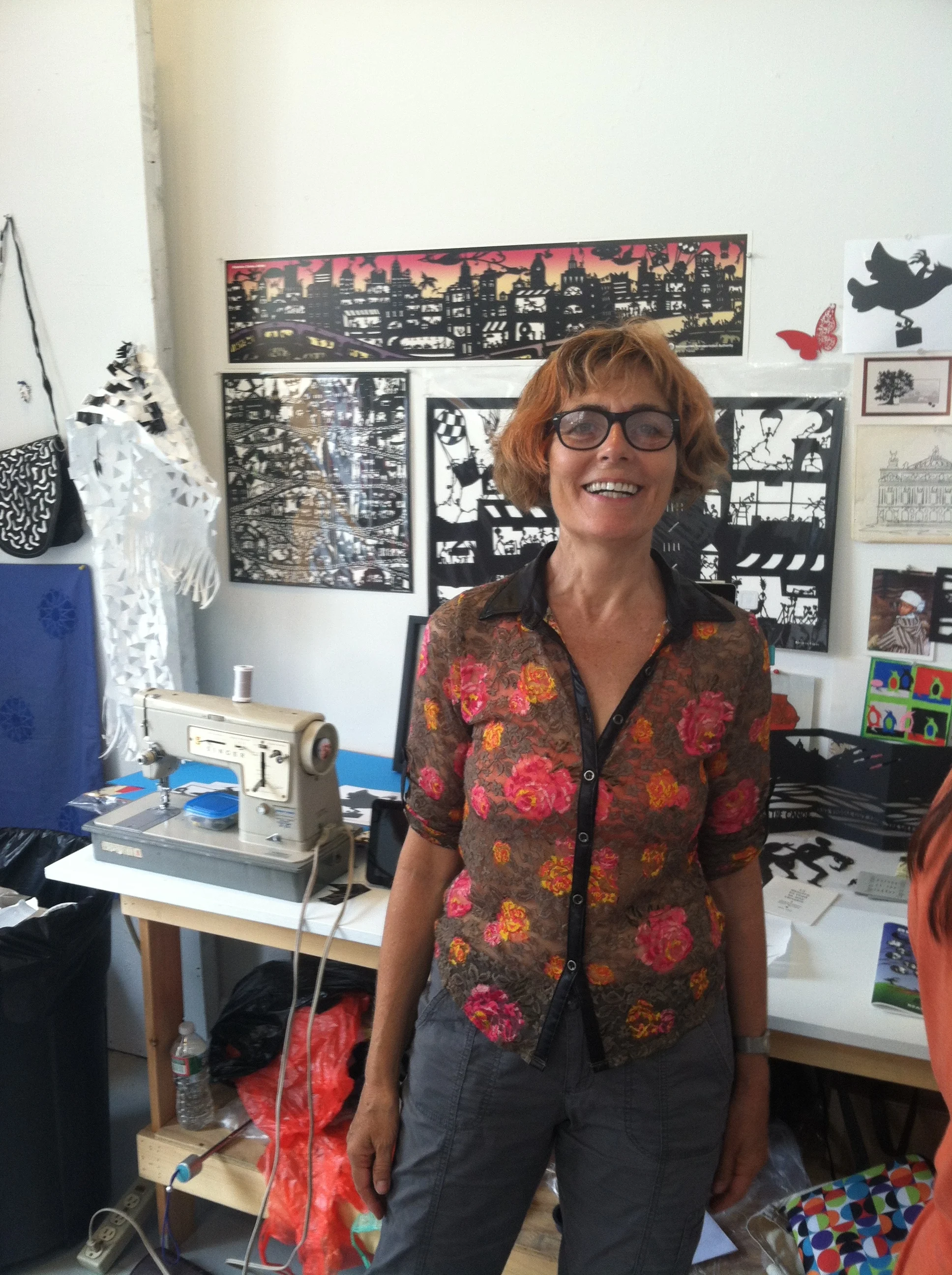 Cutting Paper with Beatrice Coron