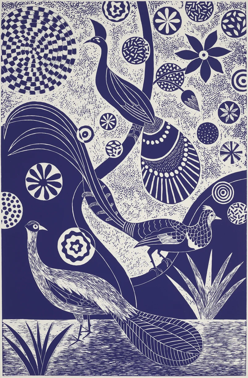 Linoleum Block Printing at MassArt