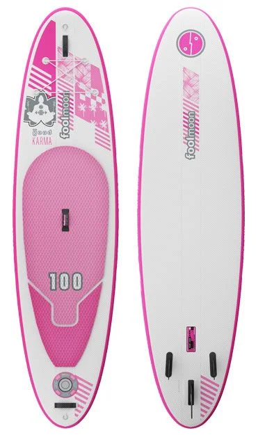 Fool Moon Karma 10' inflatable with bag, pump, fin and paddle €600,- 