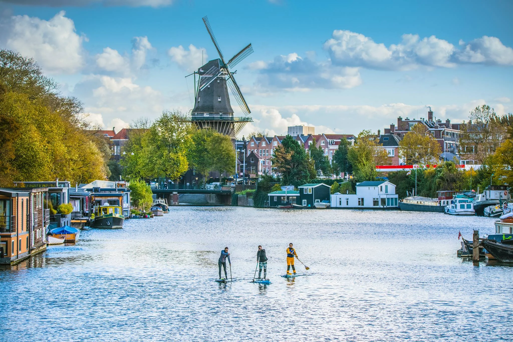 De Gooyer windmill in Amsterdam