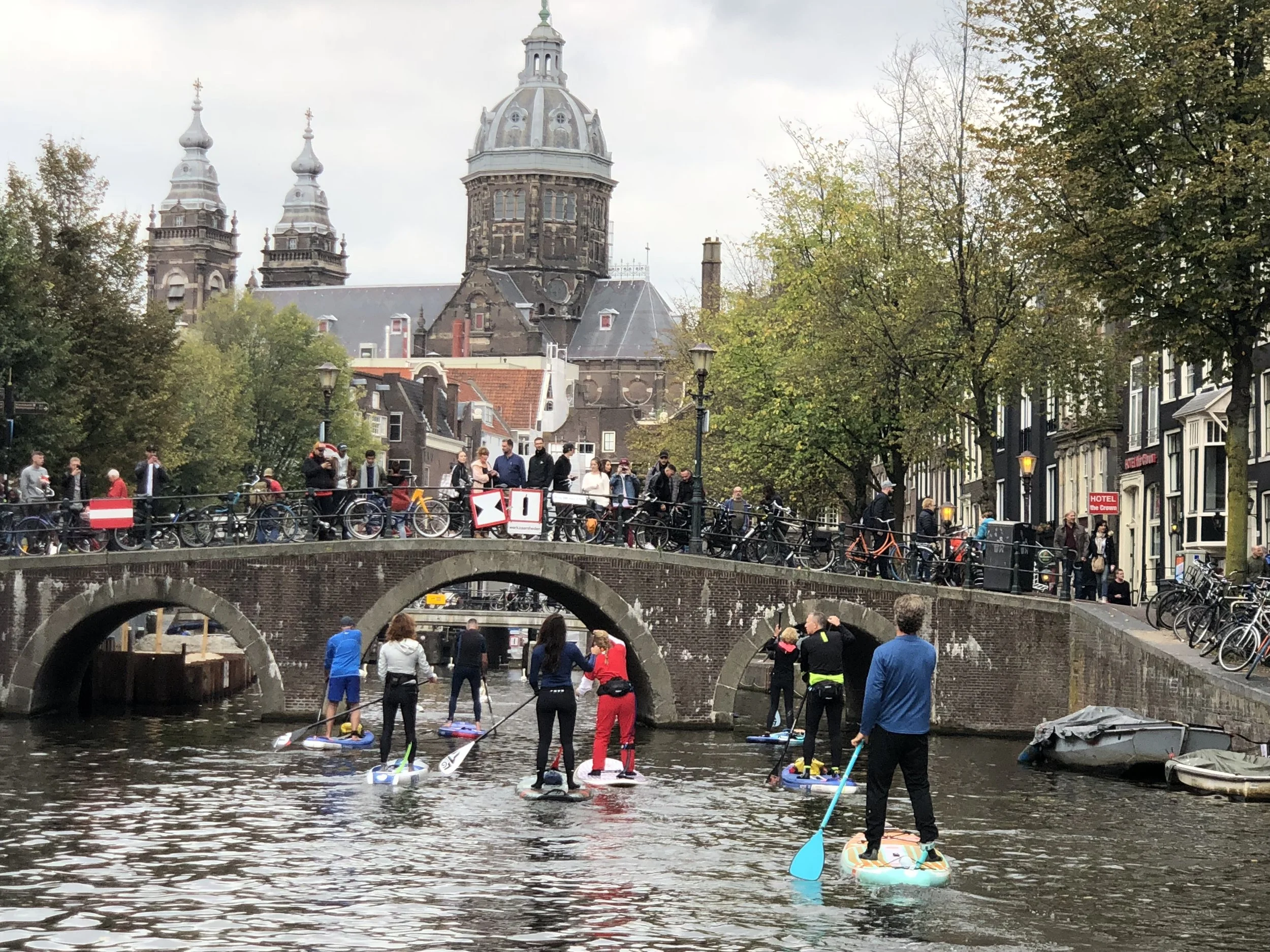 Amsterdam red light district sup tour