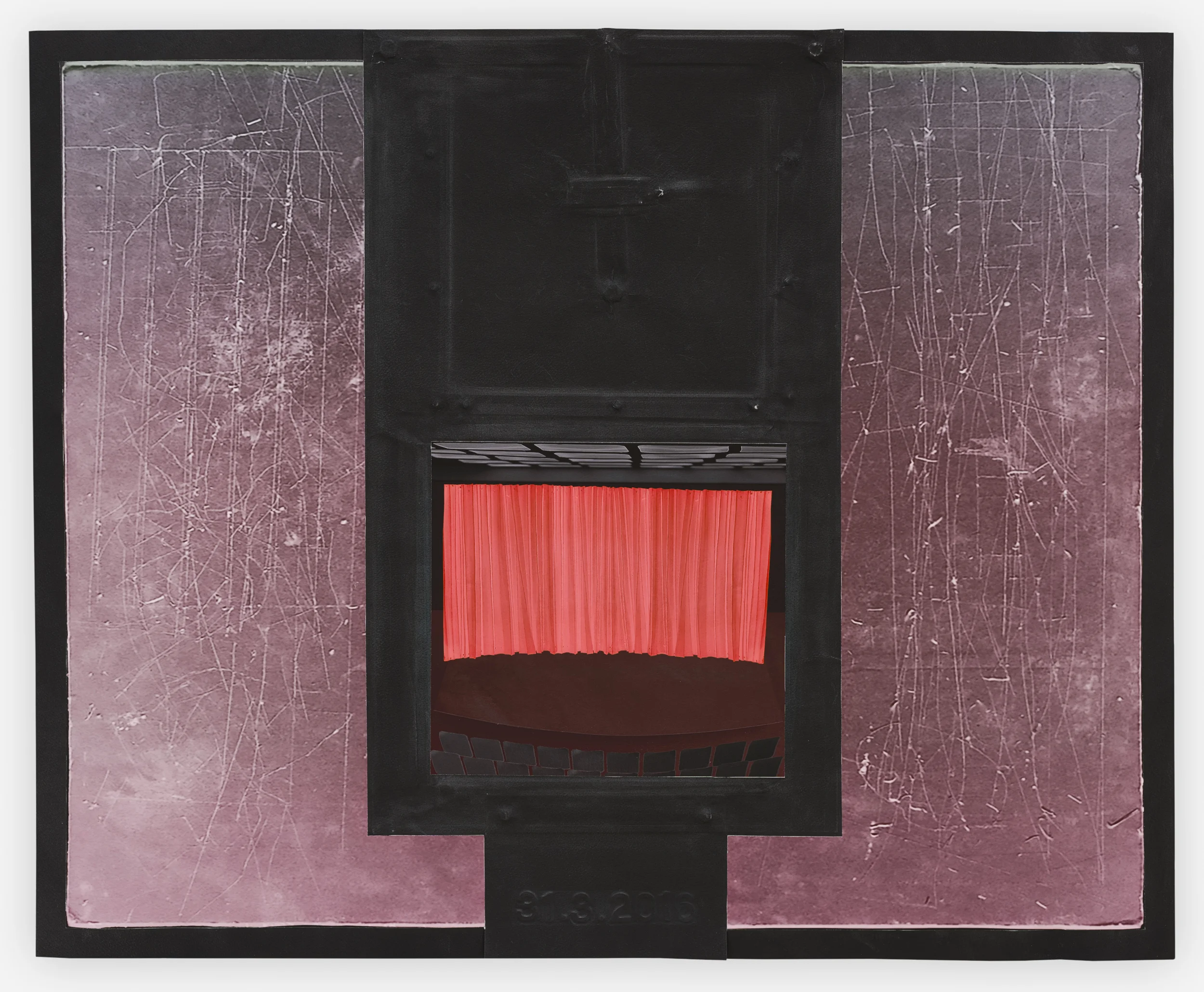 Calendar , 2016 Paper, black carbon, giclé e print 75.2 x 92.5 cm
