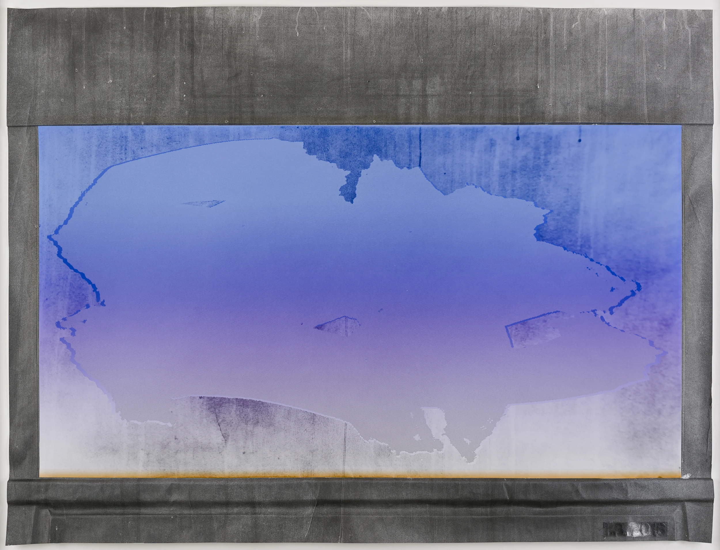 1.3.2016 , 2016 Paper, graphite, giclé e print 105.5 x 139 cm
