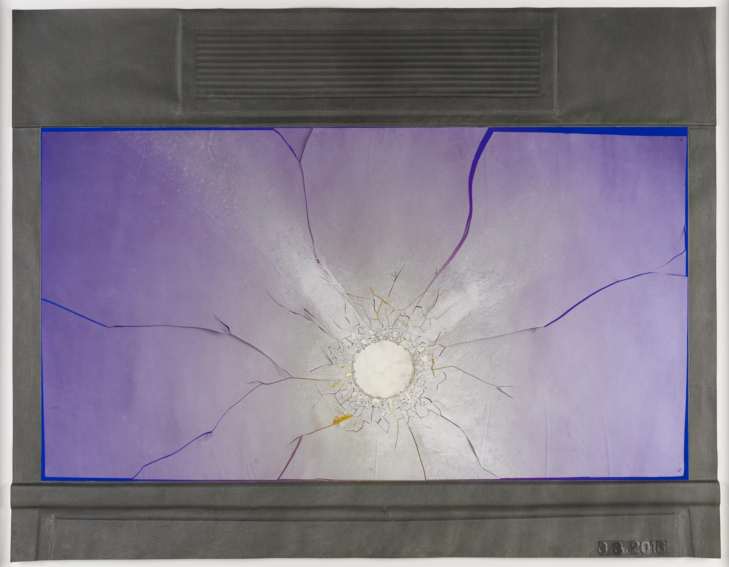 3.3.2016 , 2016 Paper, graphite, giclé e print 105.5 x 139 cm