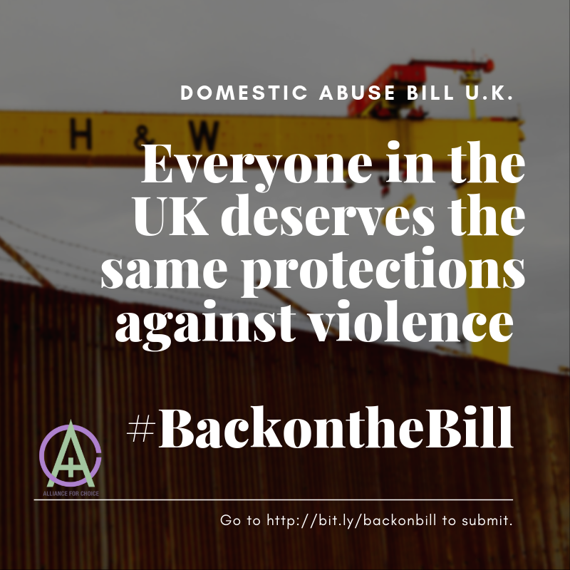 Everyone in the UK deserves the same protections against violence #BackOnTheBill