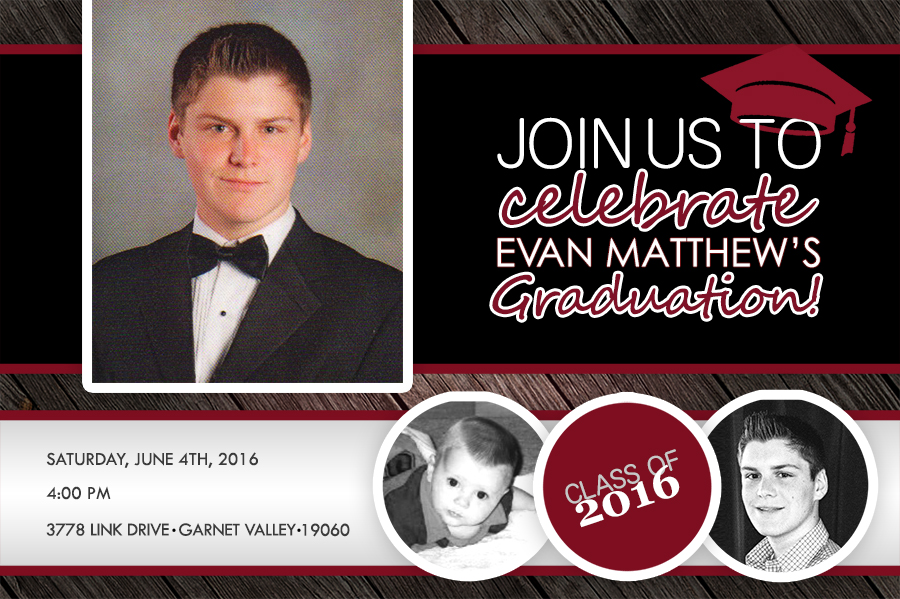 Lobodzinski Graduation Invite