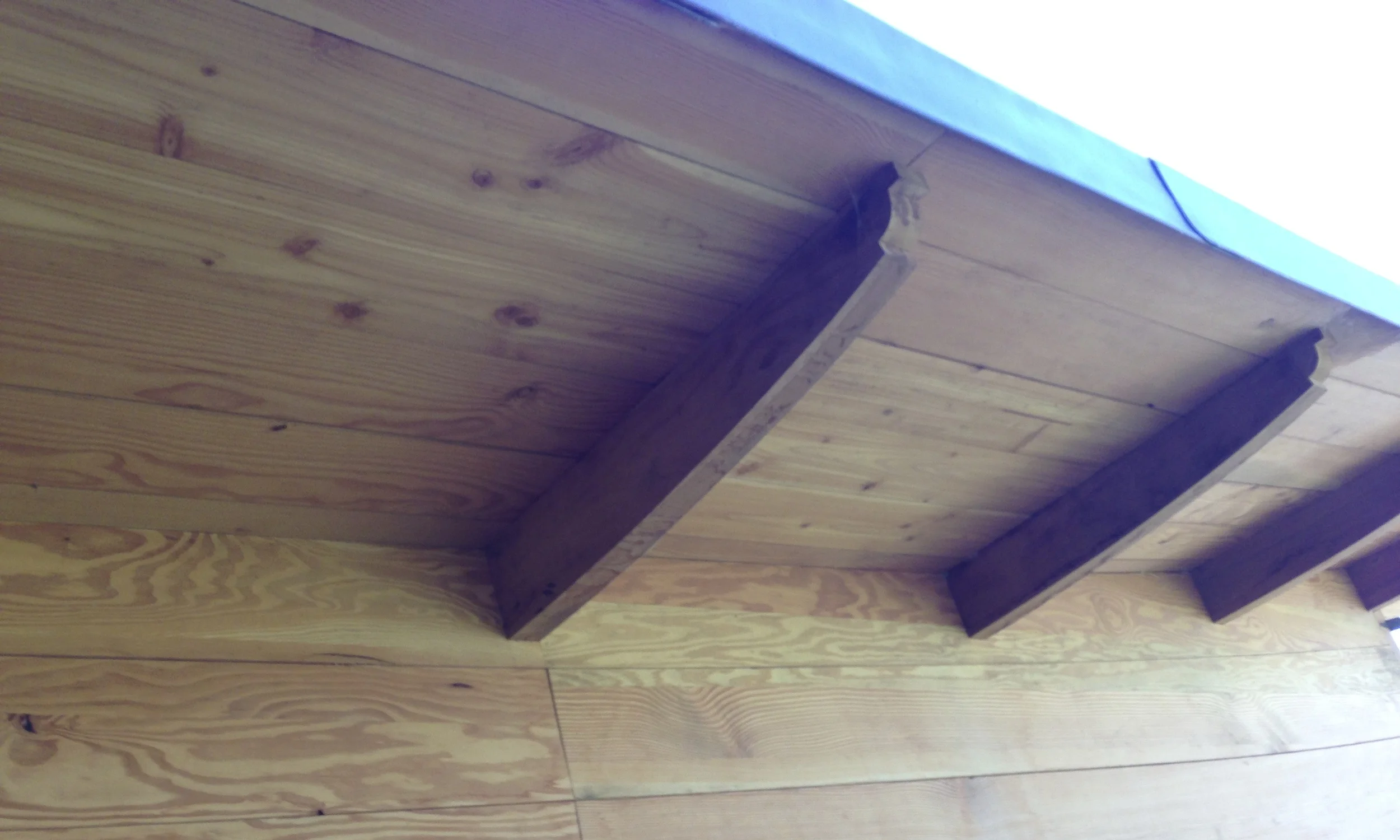 Art Studio eaves detail