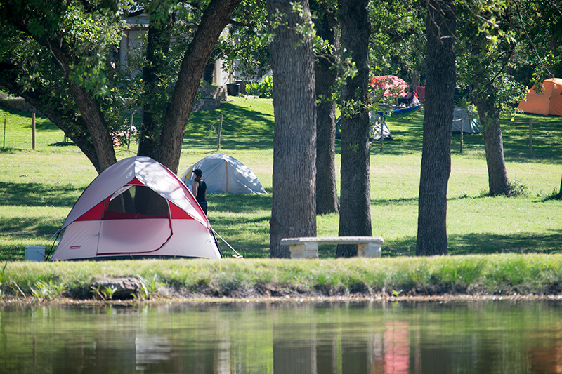 Camping at the Energies Balanced Yoga Retreat. 40 acres of amazing serenity and beautiful vistas at the legendary Davis Ranch in Waelder, Tx.