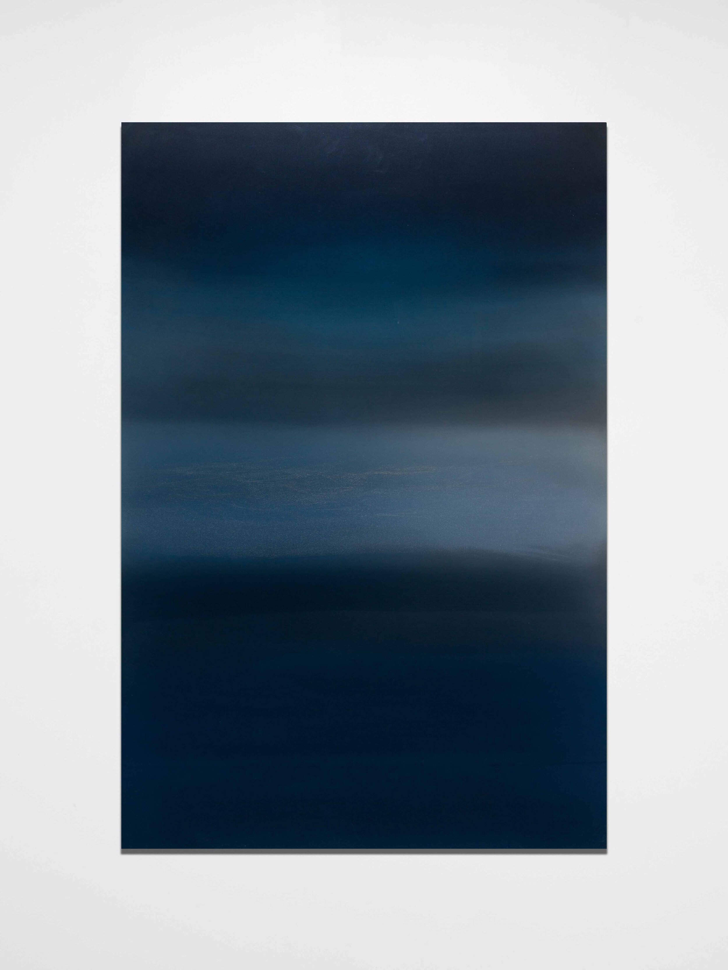 DARK INDIGO SILVER, 2018 Pigment, Resin, Urethane, Silver, Aluminum 72 x 48 in (183 x 122 cm) Miya Ando 2.jpg