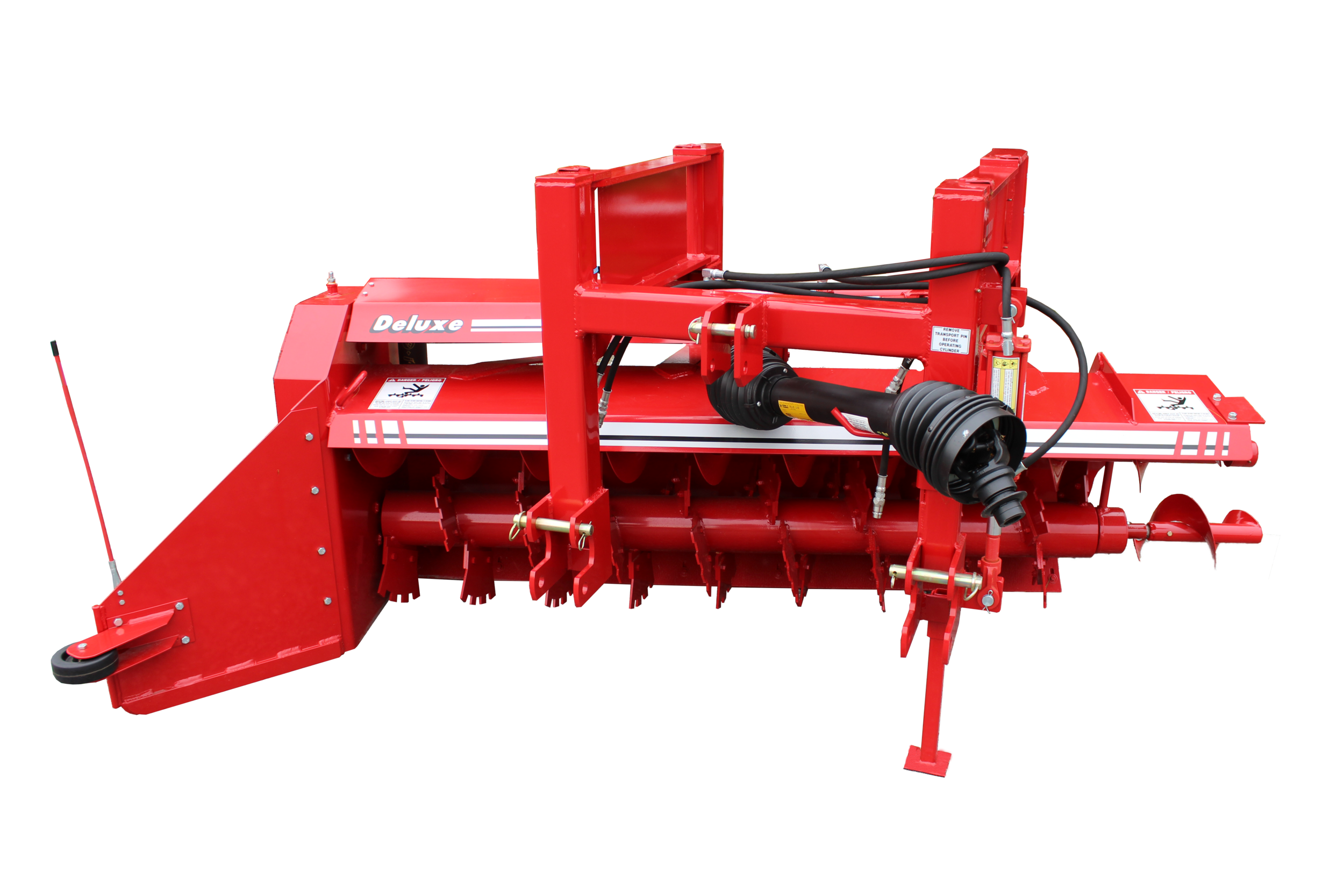 Deluxe Poultry Litter Windrower Machine — LVI