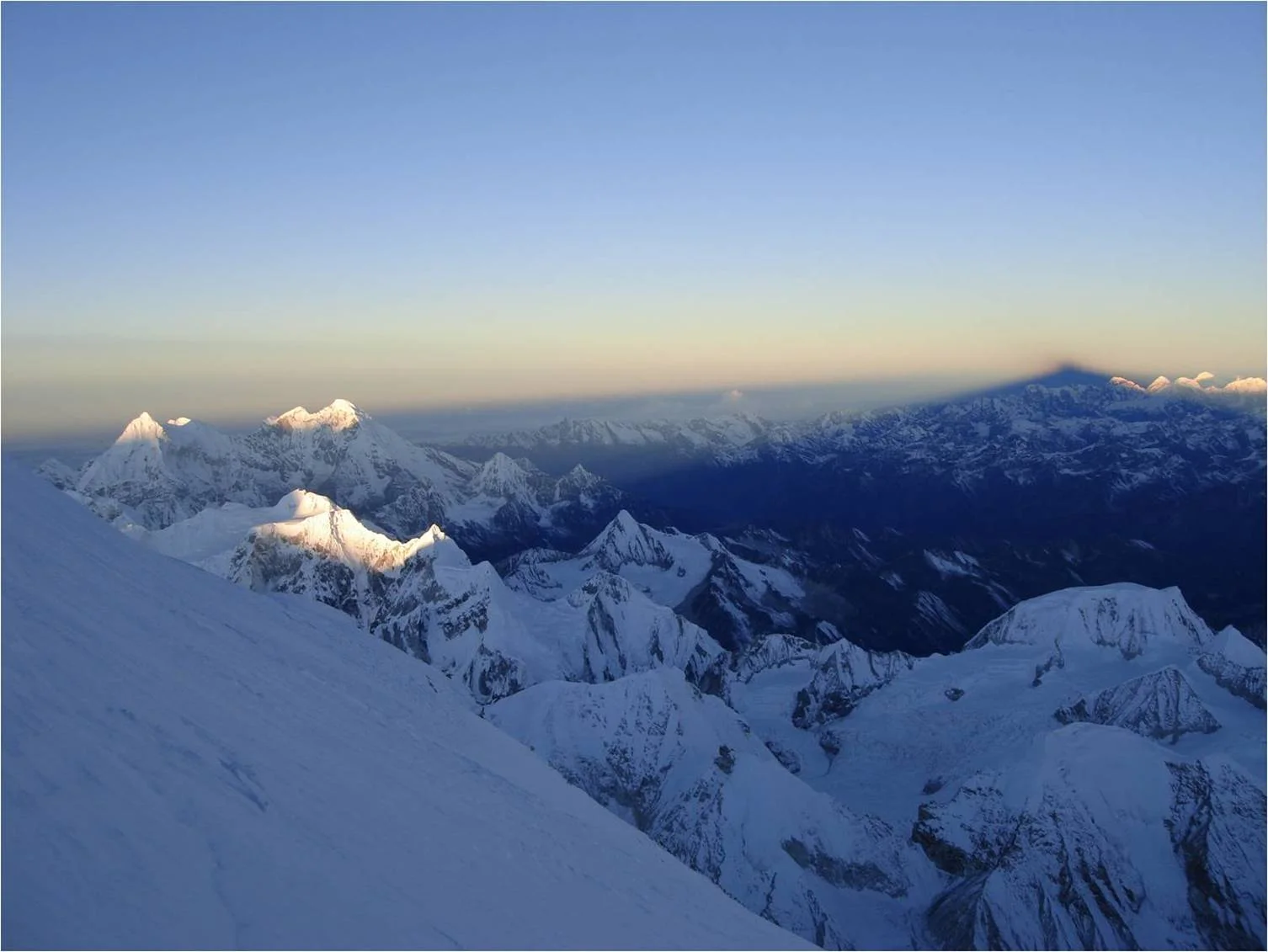 Tibetan Sunrise Over The Himalaya