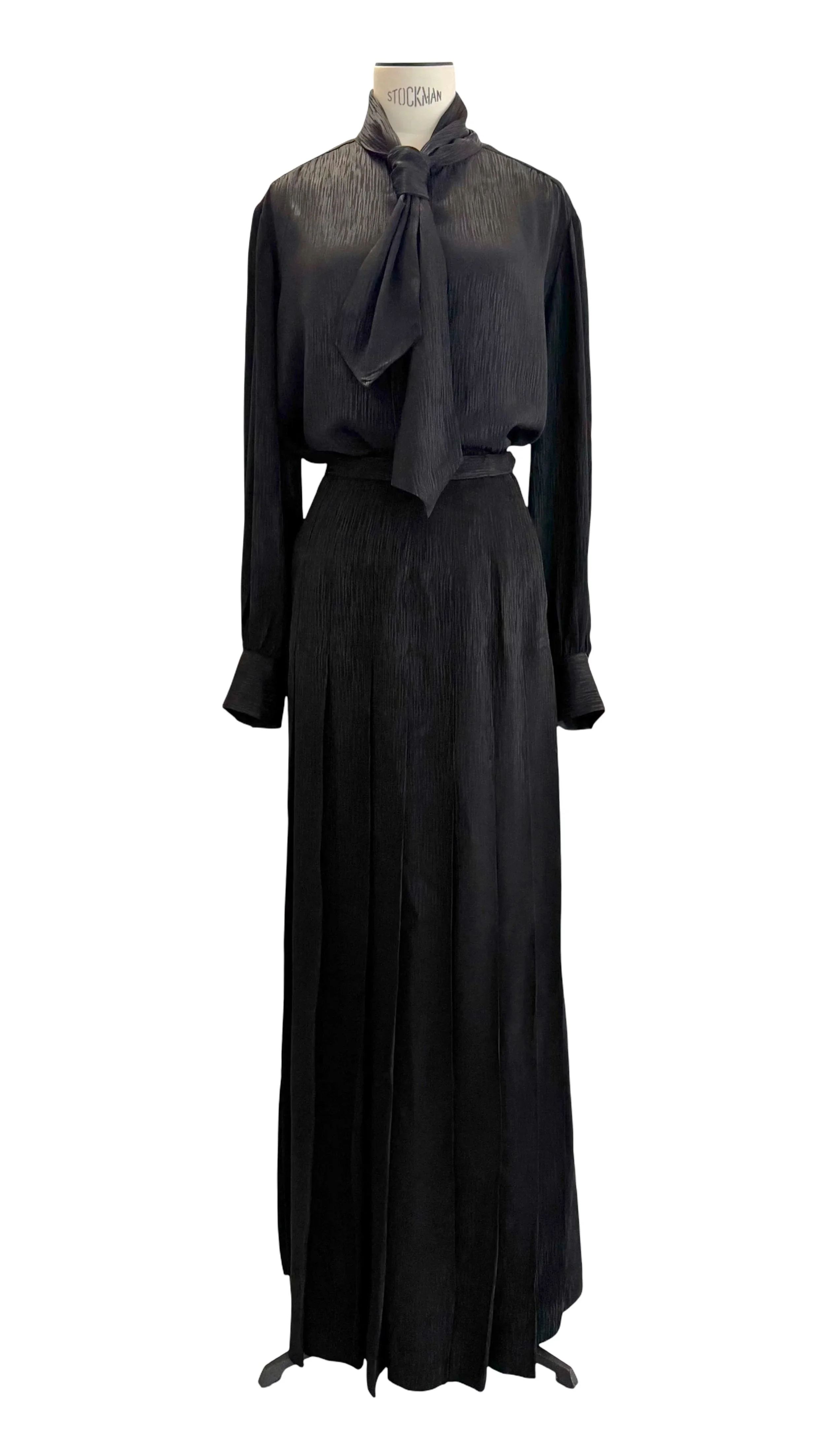 Yves Saint Laurent “rive gauche” Black Ensemble 