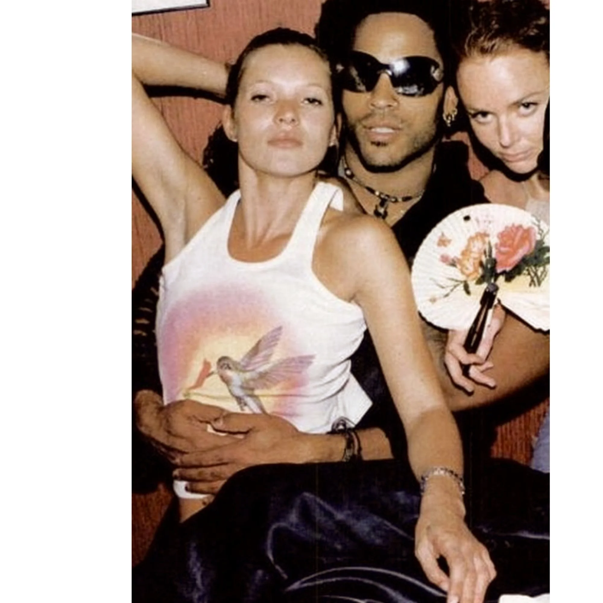 Chloé by Stella McCartney Spring Summer 1999 Runway Documented Hummingbird Print Tank Top