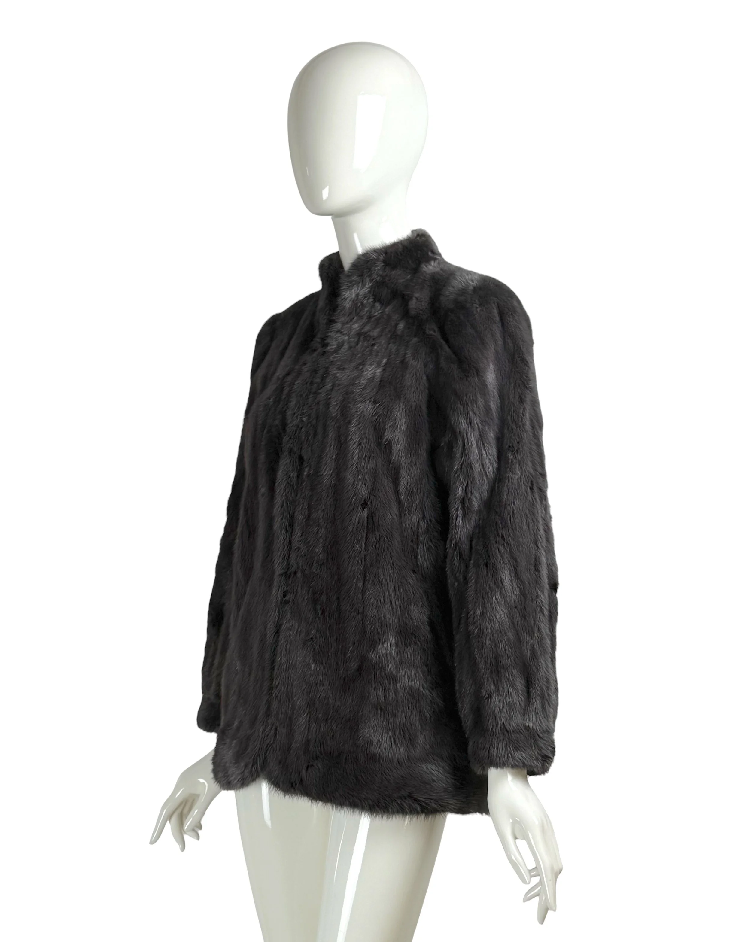 1970s Vintage Yves Saint Laurent Prune Mink Fur Coat with YSL Logo Lining.jpg