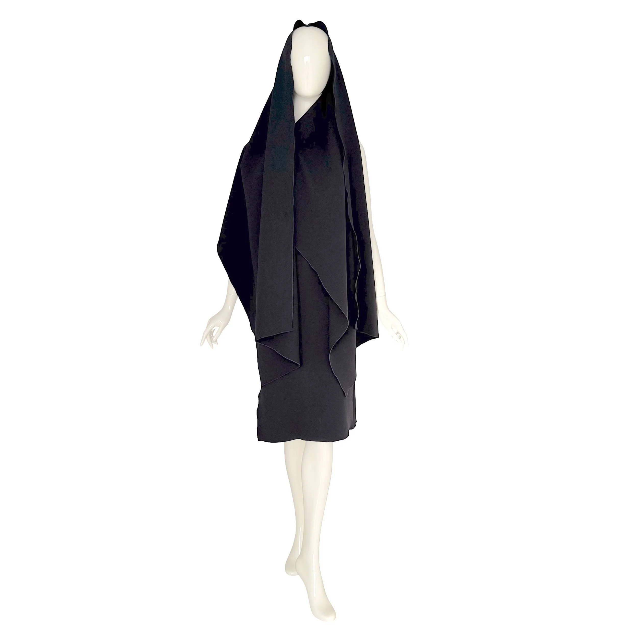 Hermès by Martin Margiela Vintage Circa (1997-2003) Wool Dress.jpg