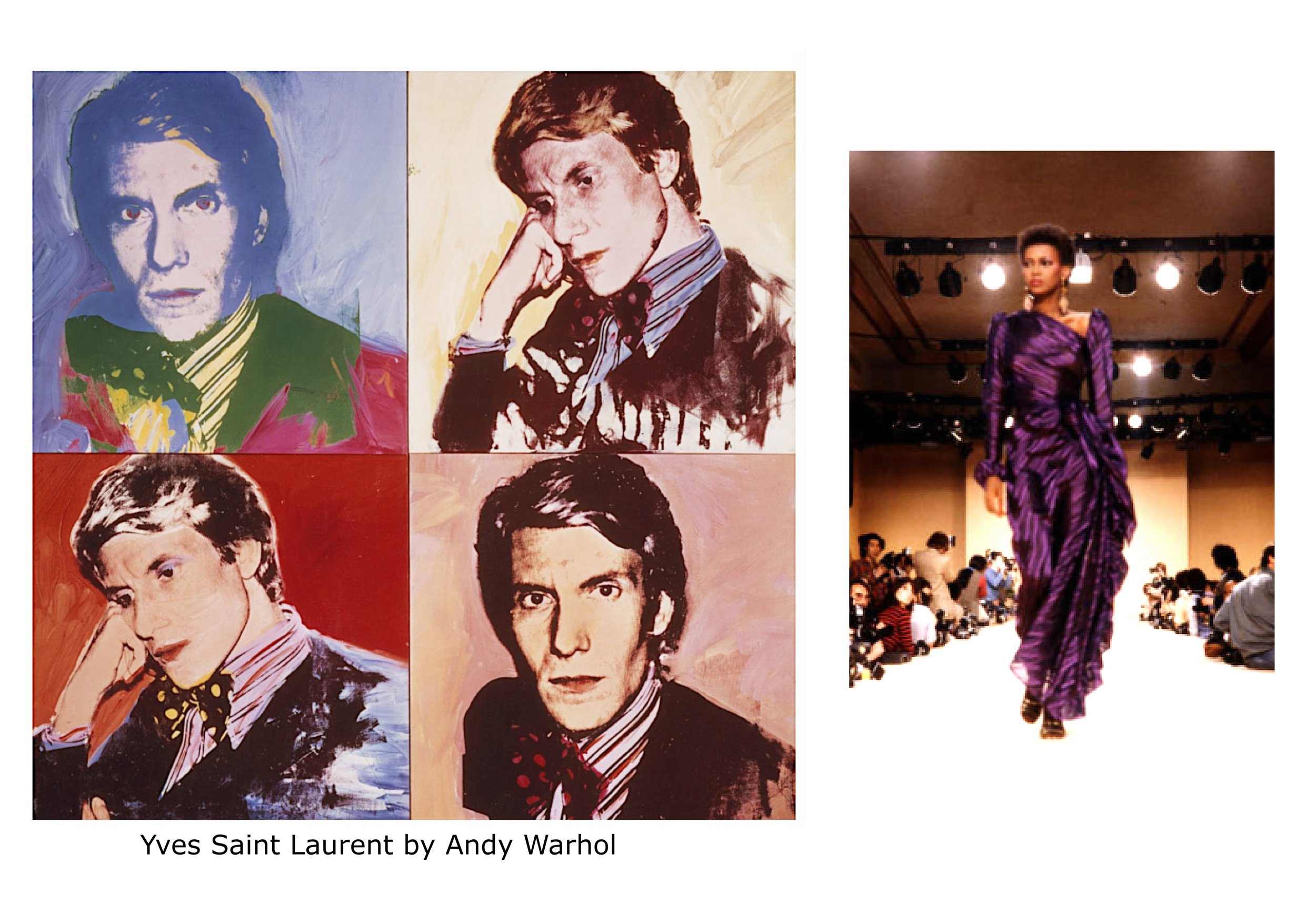 vintage Yves Saint Laurent "rive gauche" selection at Verlaine Vintage