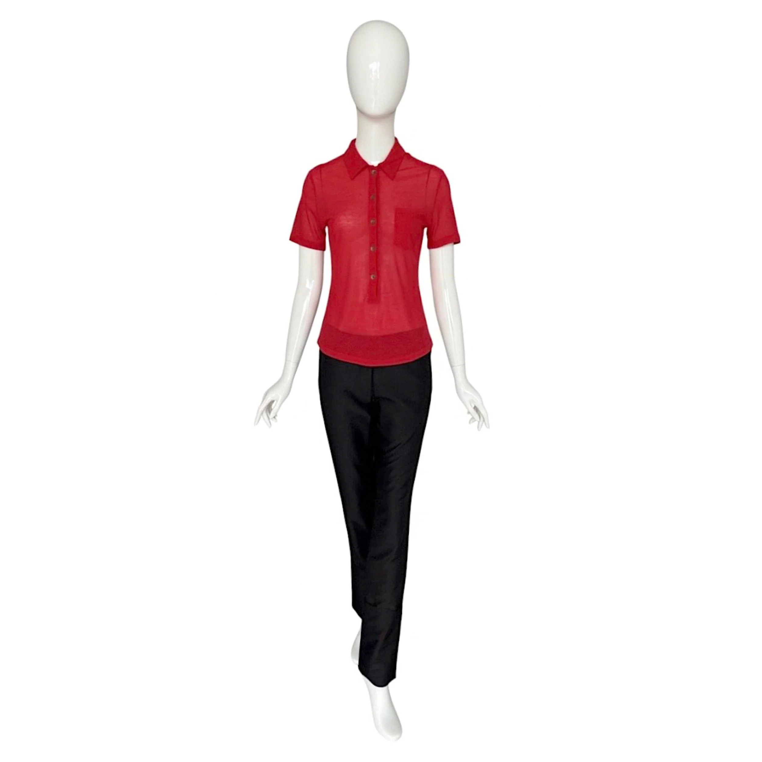 Helmut Lang archive collectors vintage 1998 red cotton-jersey top-VerlaineVintage..jpg