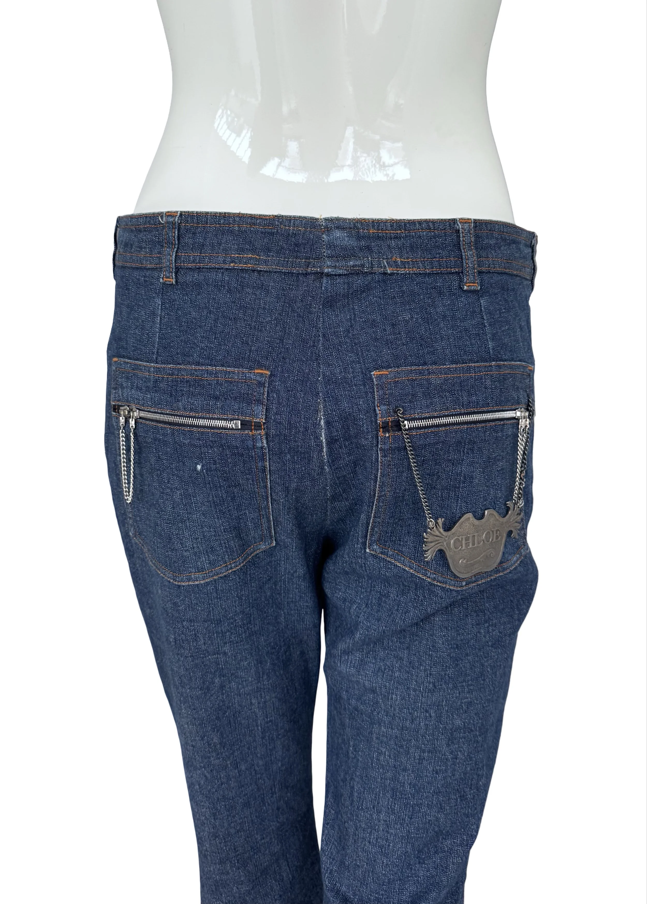 Chloe by Stella McCartney Fall Winter 2001 runway denim pantsjpeg
