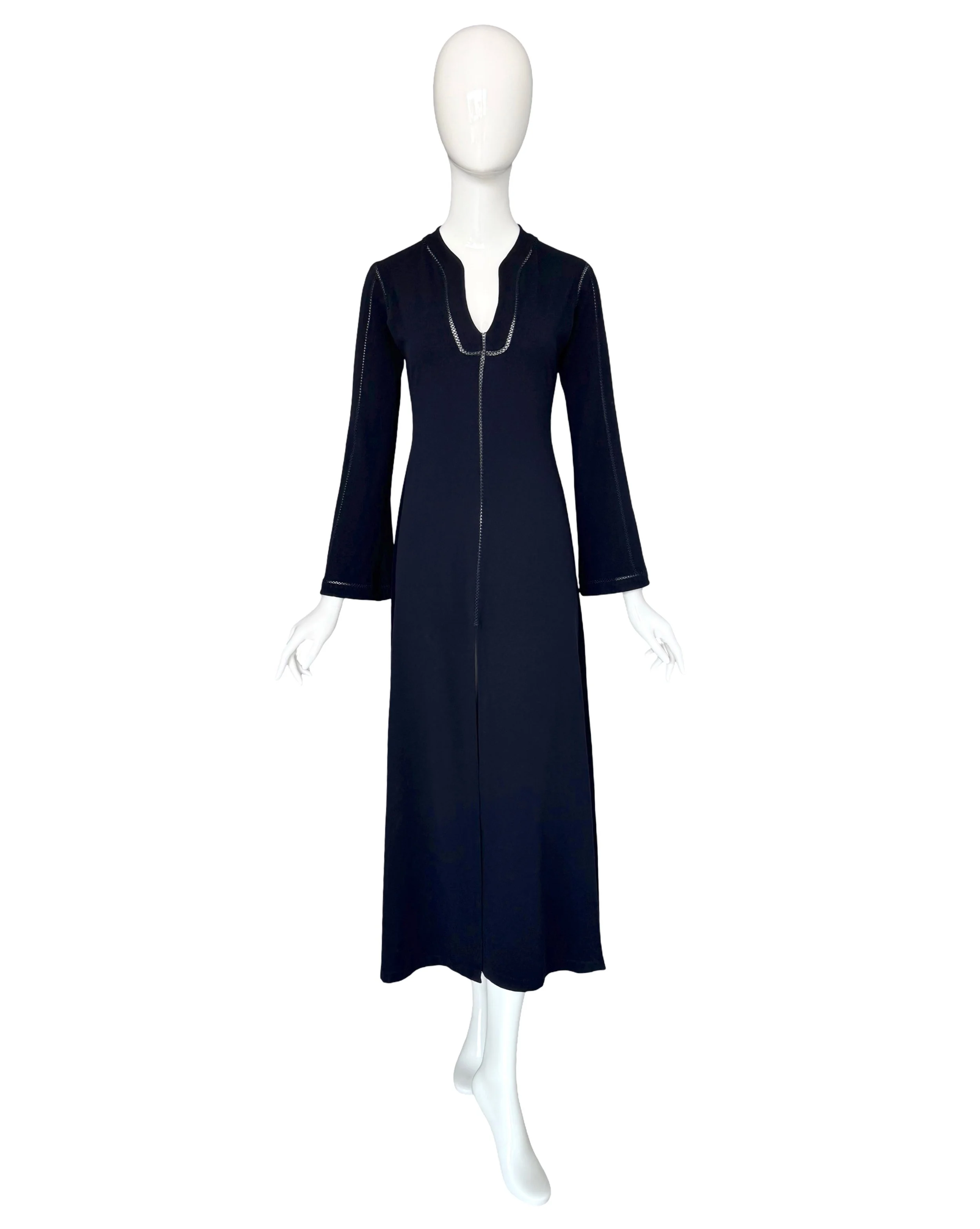 Plein Sud by Faycal Amor Fall-Winter 1993 “The Bohemians” Black Dress.jpg