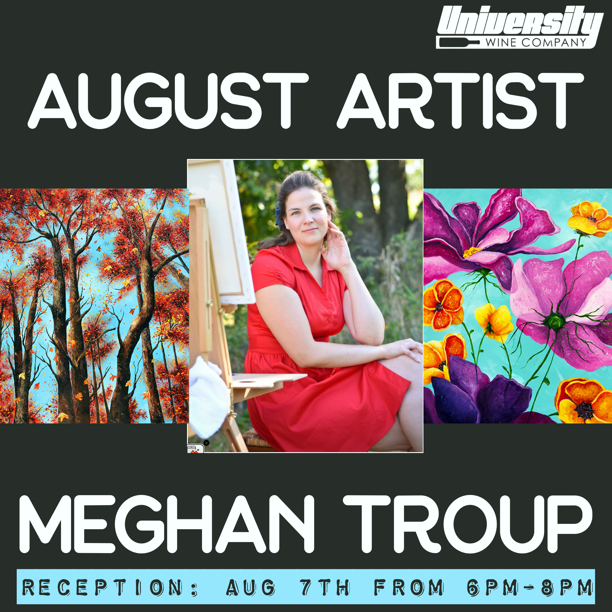 August Artist Reception: Meaghan Troup