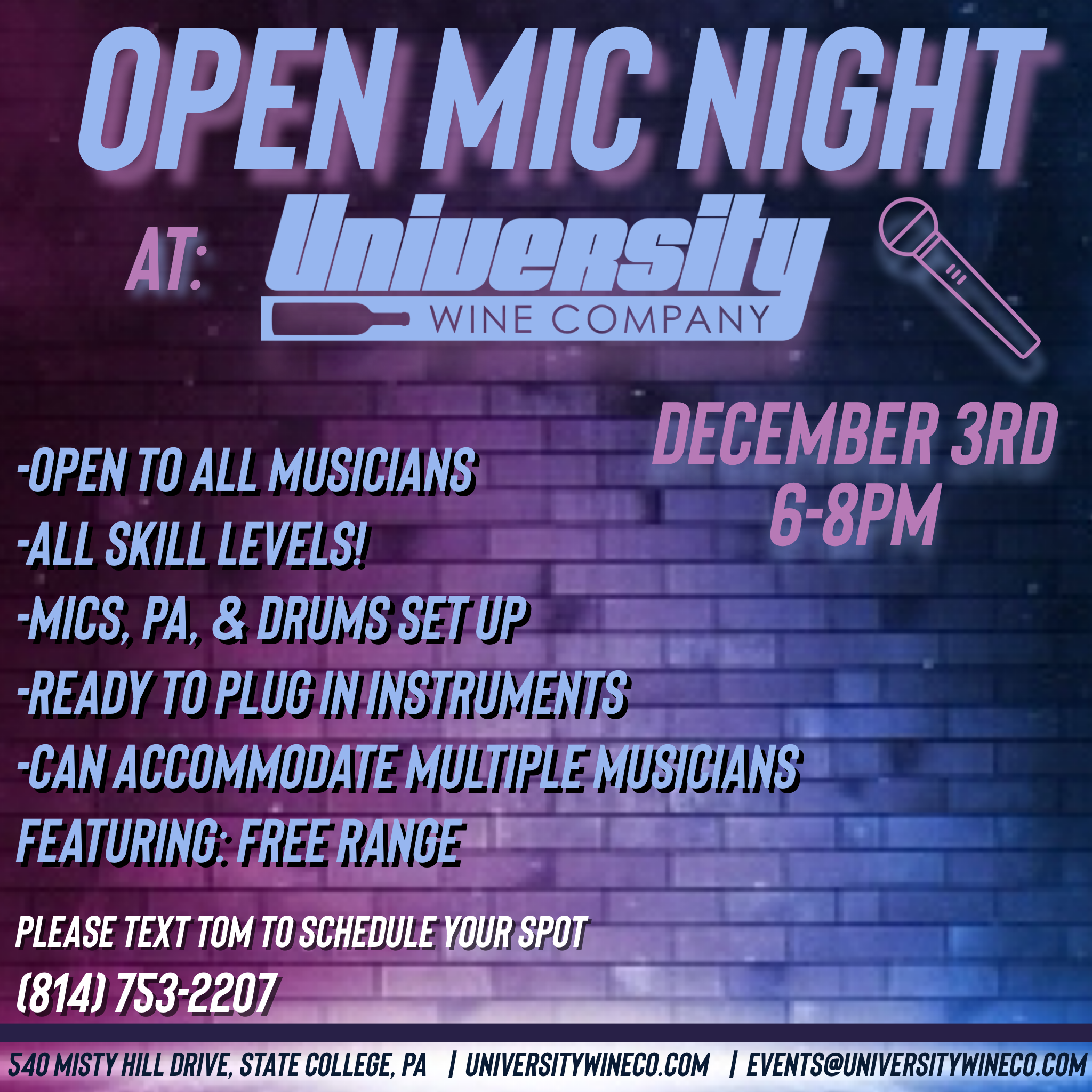 Open Mic Night