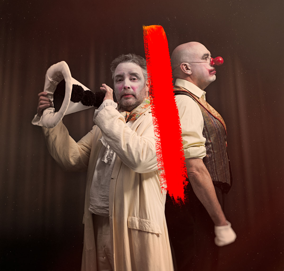 Behind the scenes shooting for WNO's Cavalleria Risticana and Pagliacci