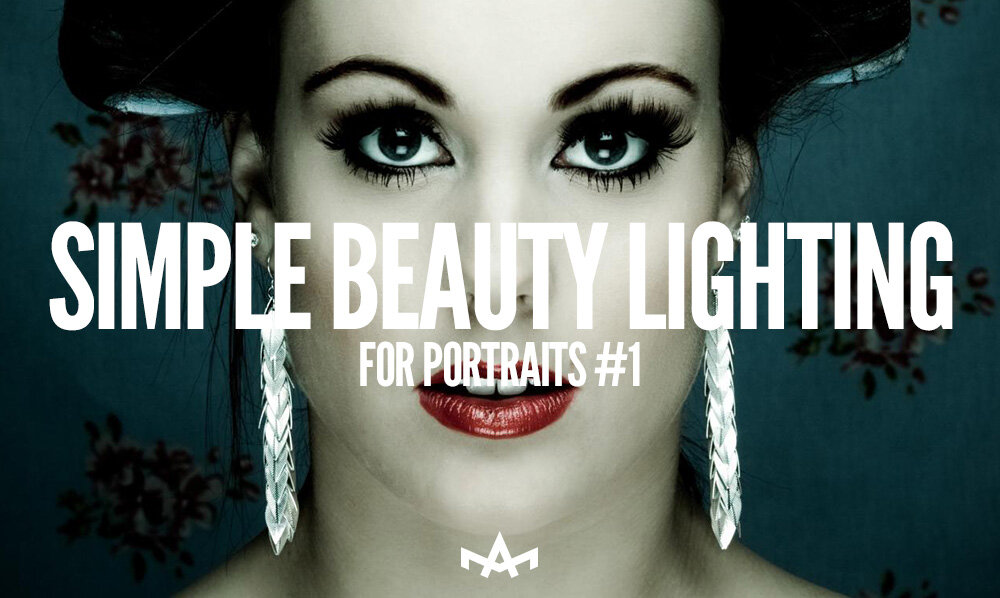 Simple Beauty Lighting Setup for Portraits
