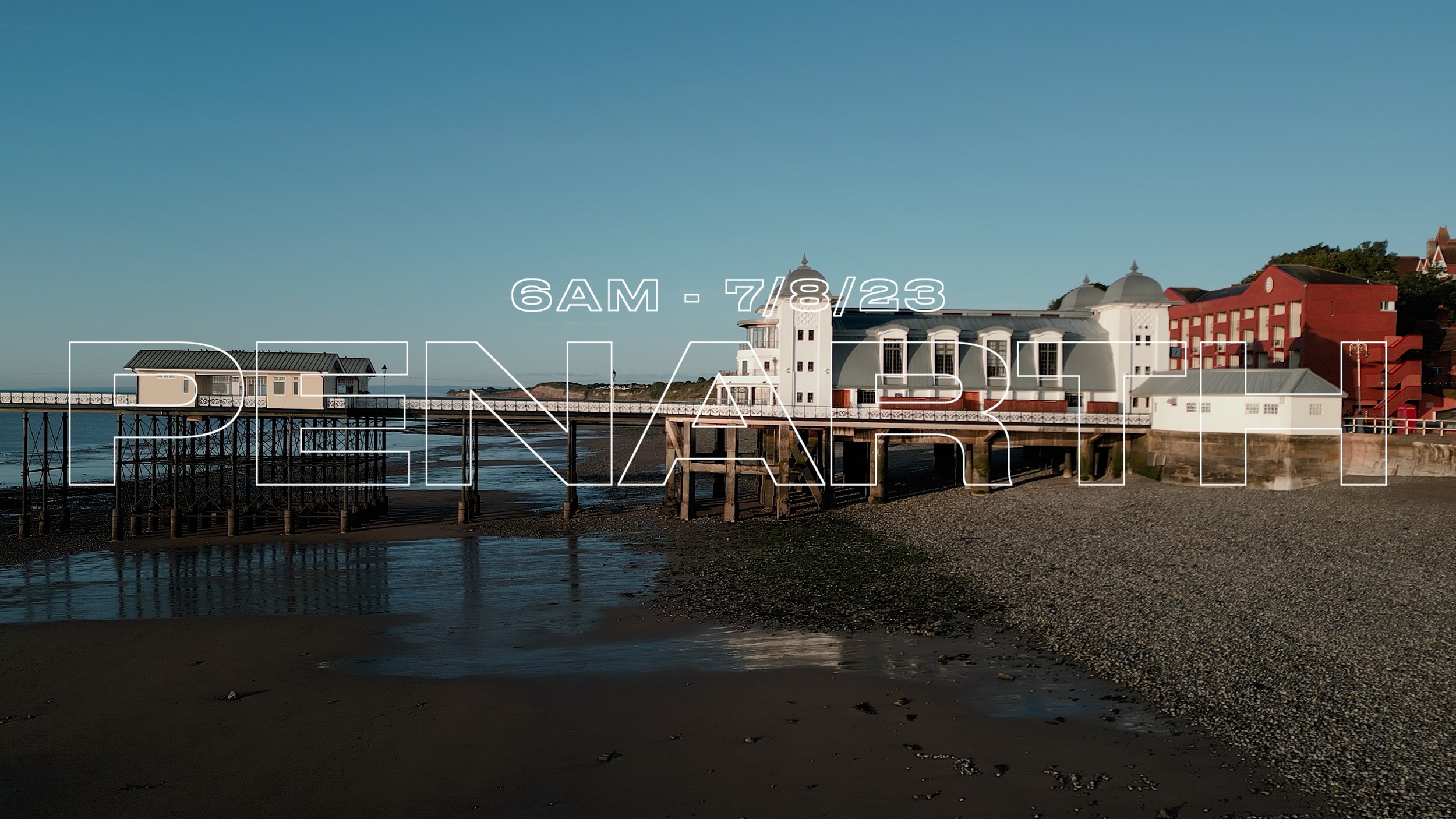 Penarth Pier - Drone Tester - August 2023