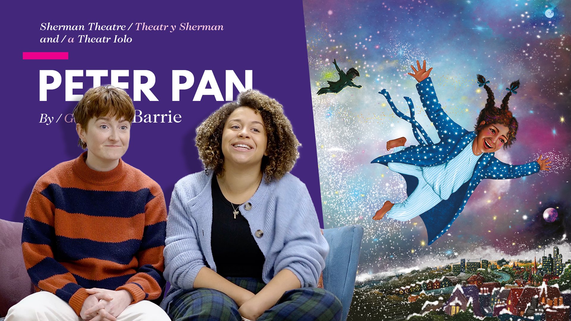 Interviewing Peter Pan - for Sherman Theatre & Theatr Iolo