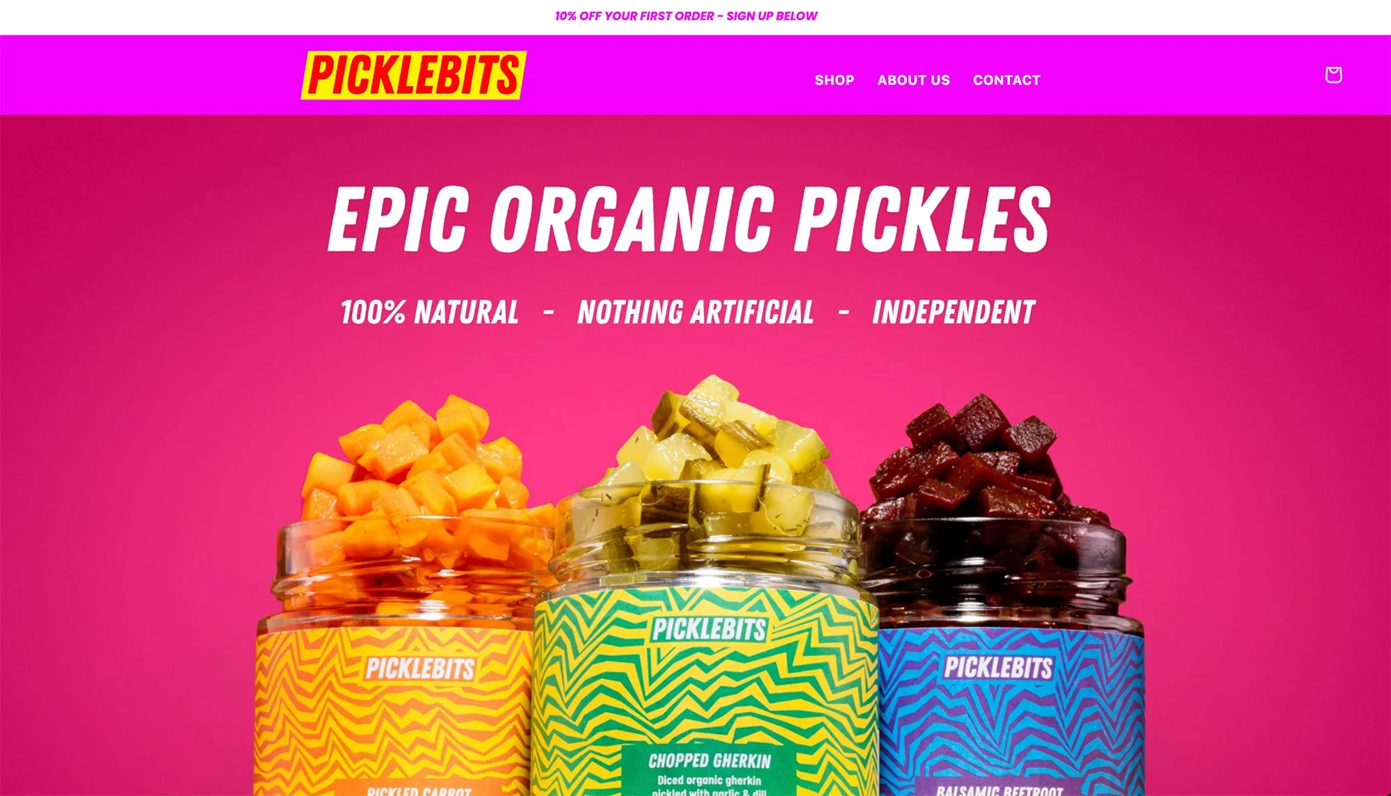 Picklebits product food photography