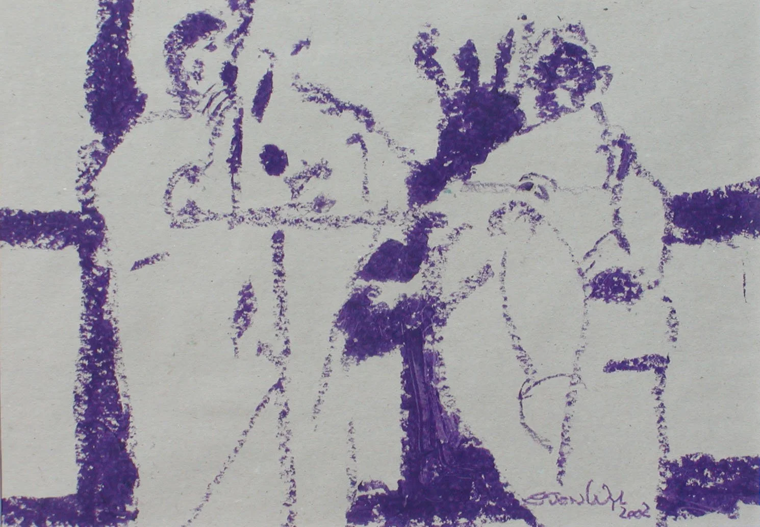 Studie mit Ölkreide