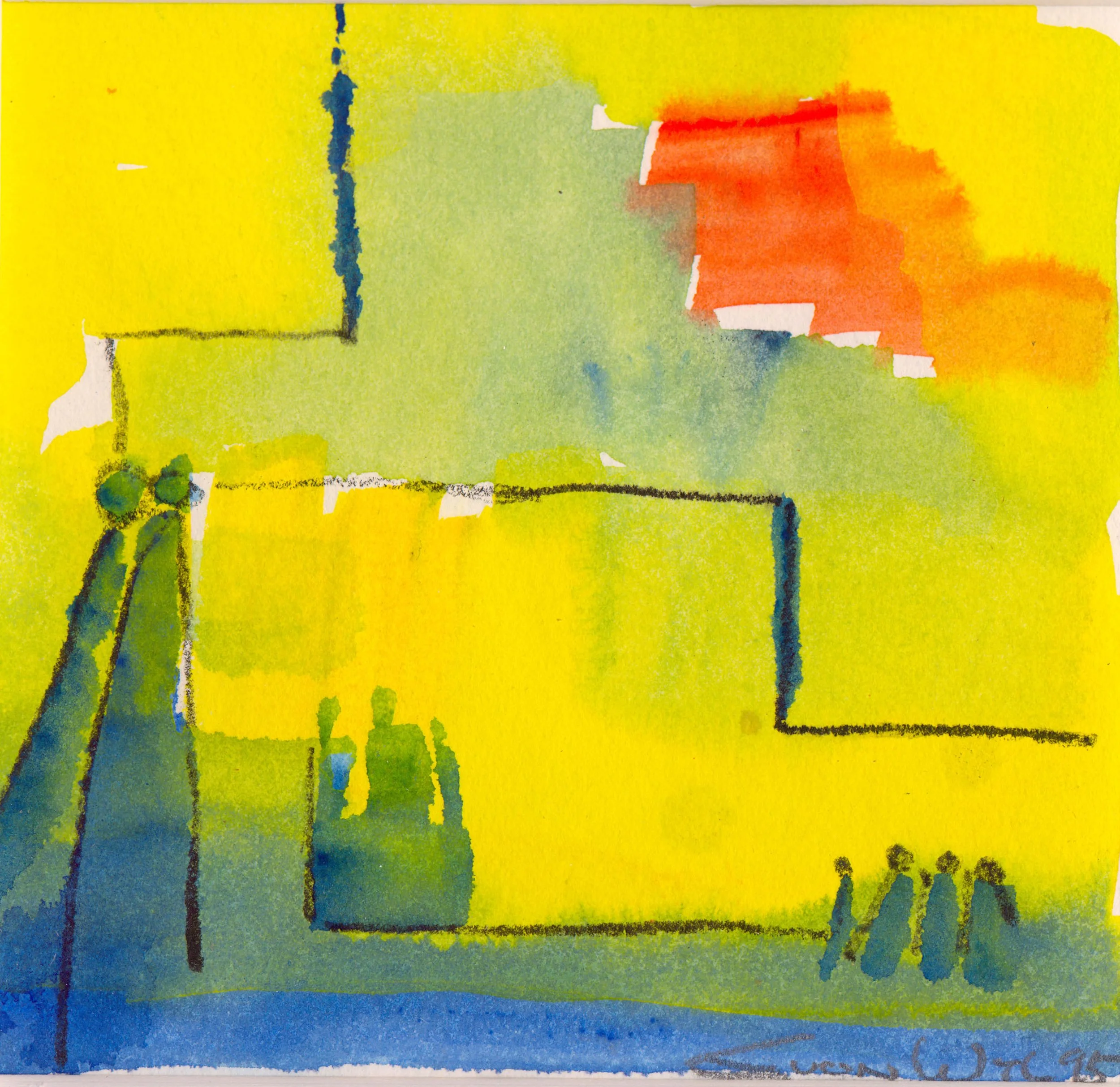 Suchende im Licht