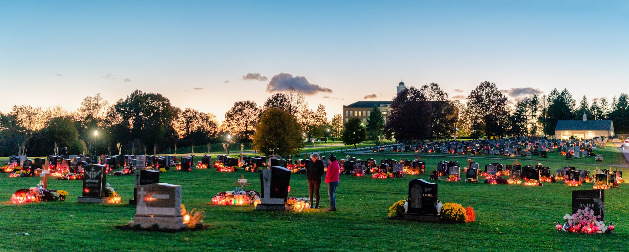 Sacred Heart Cemetery in New Britain, Connecticut