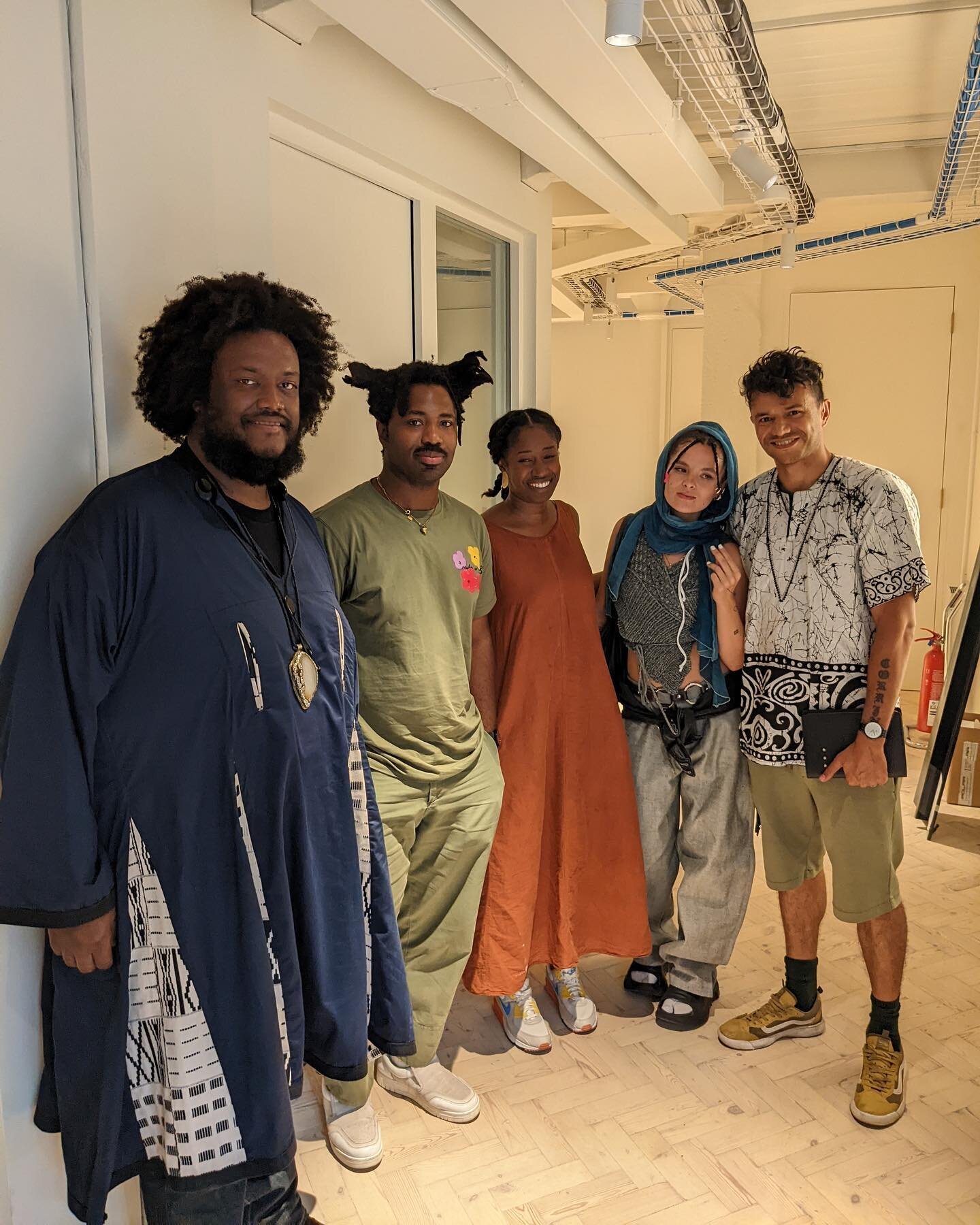 A beautifully challenging collaboration set by @burleyfisher was to sit in a jam session with the poet @victoriaadukweibulley &amp; four musicians meeting for the first time (Kamasi Washington, Sampha, Saya Grey &amp; Valentina Magaletti) &amp; write