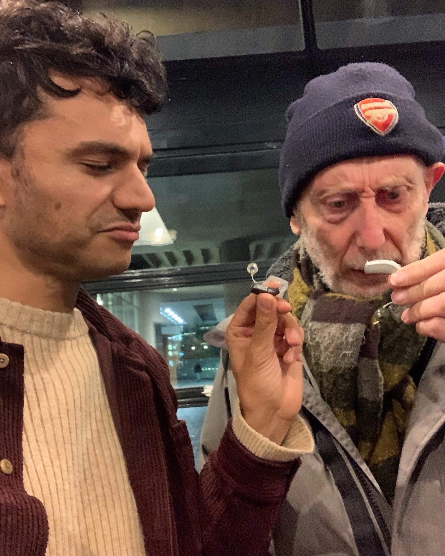 Welcoming Michael Rosen to the hearing aid club.