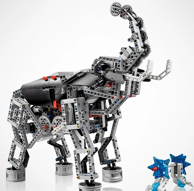 lego building robot