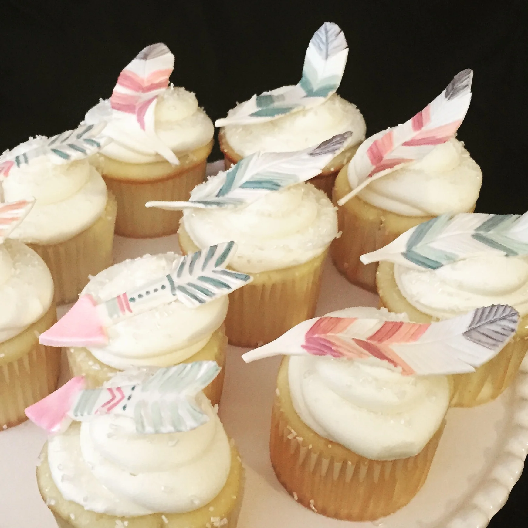 Feather and Arrow Cupcake.jpeg