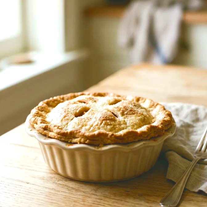 Personal Apple Pear Tart