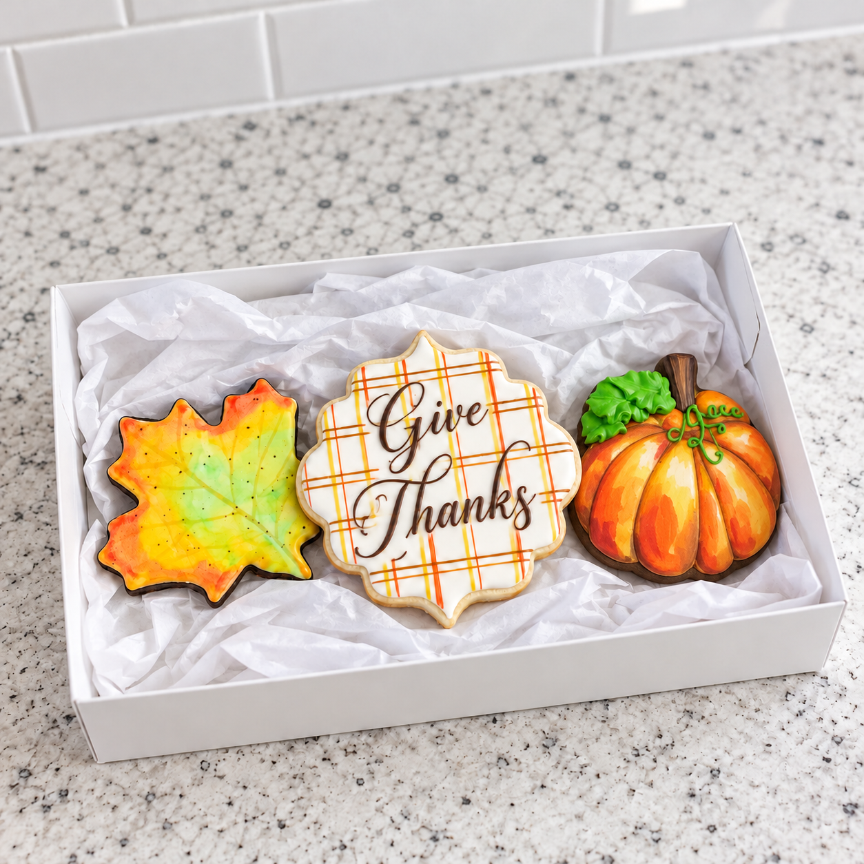 Hand Made Thanksgiving Cookies