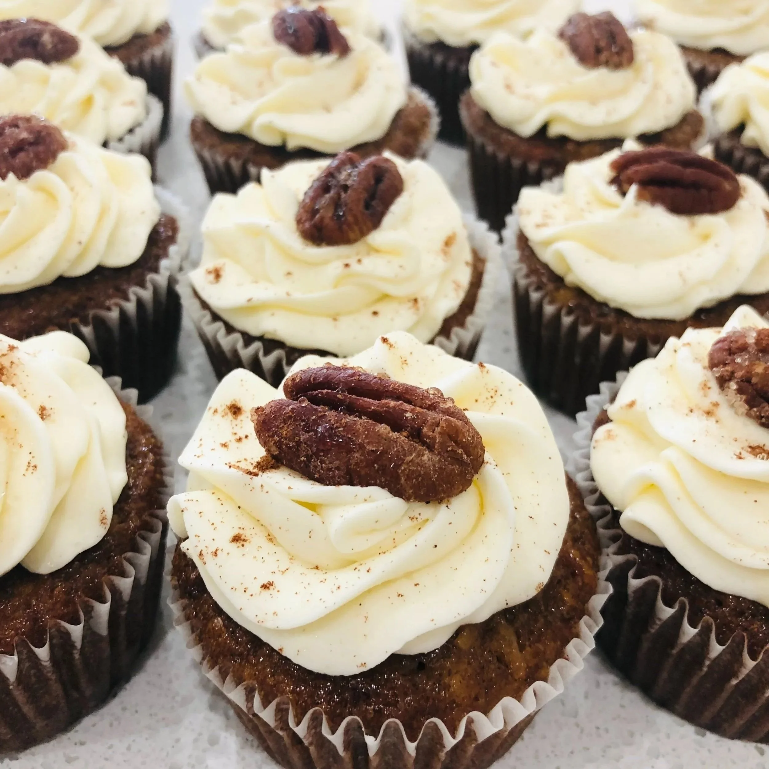 Carrot Cake Cupcakes with Cream Cheese Icing (choose quantity)