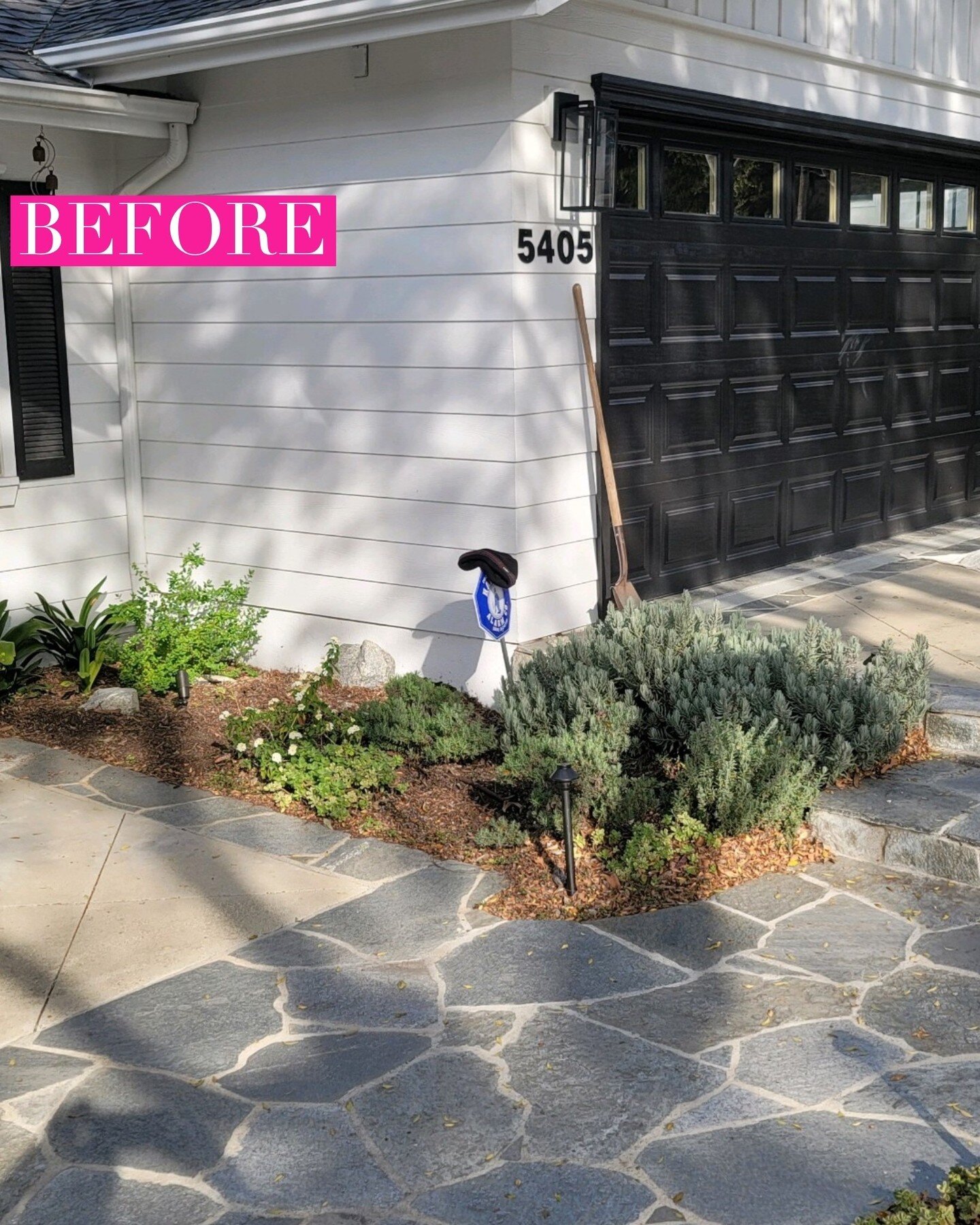 Here are a few more photos of the total redesign &amp; replanting of a front yard in Redondo Beach. 🌿⁠
⁠
We replaced drought-tolerant plants with grass and shade-loving plants, which will do much better than what was originally planted. Even though 