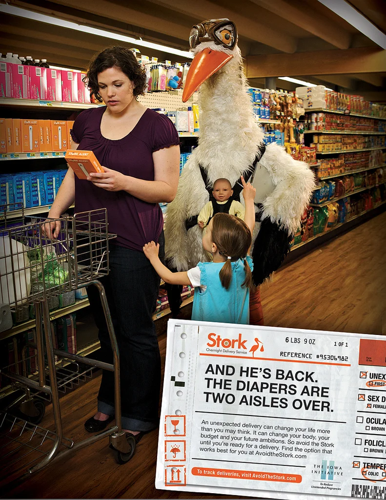   He's Back  / Print Ad / Photography   