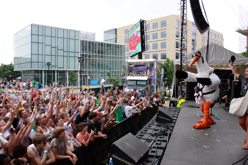   Avoid the Stork at Lazerfest / Event Marketing 