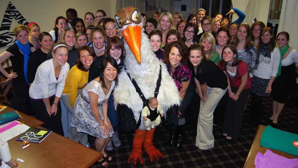   Avoid the Stork at Delta Zeta / Event Marketing 