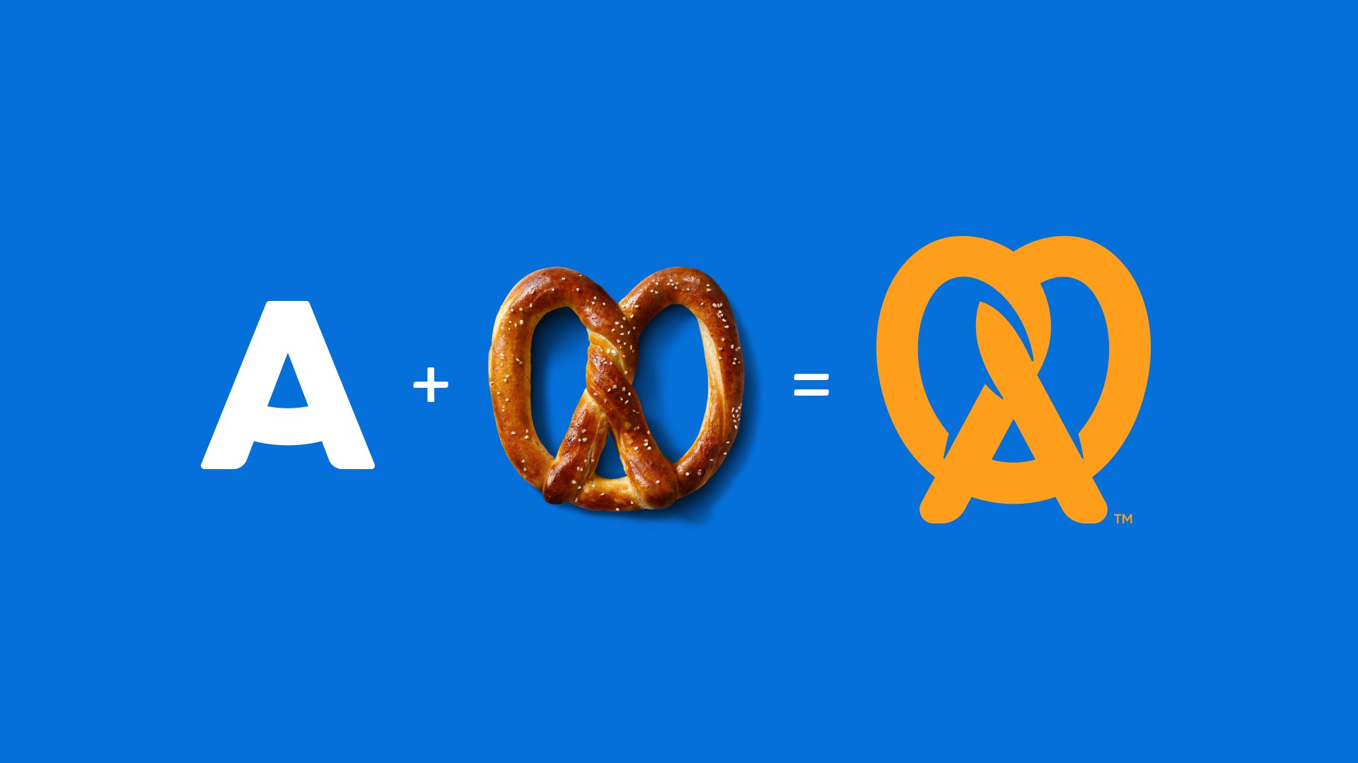   We rep our namesake with our initials baked into every pretzel. 