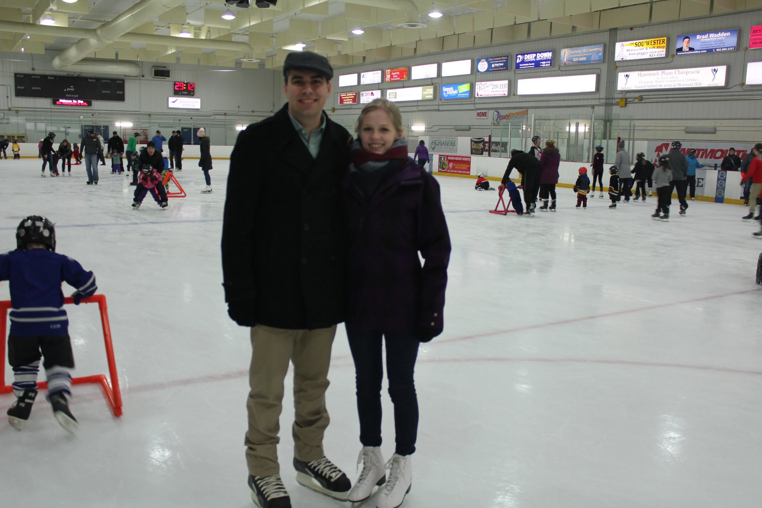 Holiday Skating Party a Huge Success