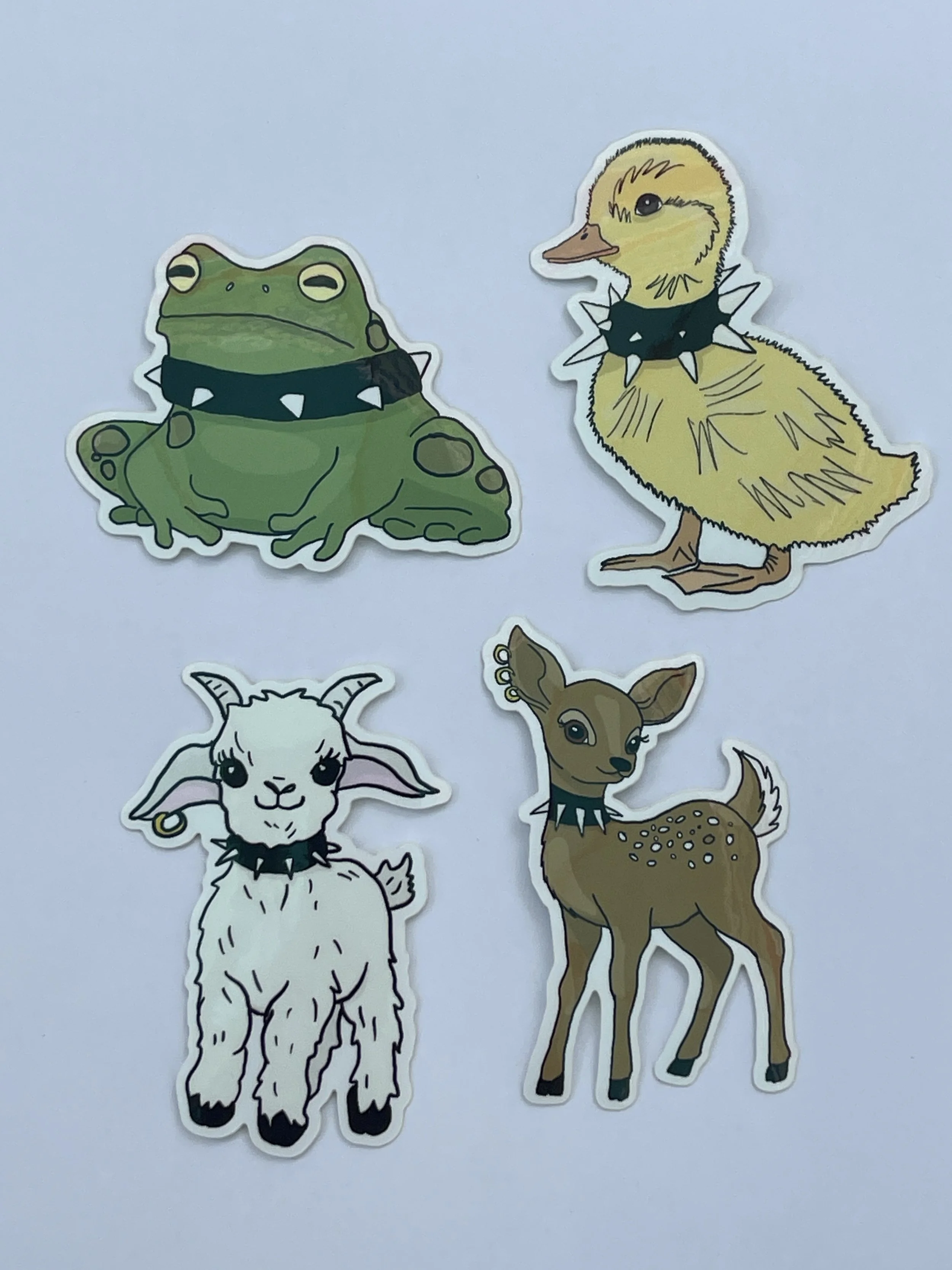 Cute Animals set of 4 by Kristen Van Arsdale